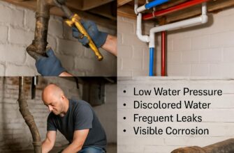 Капитальный ремонт труб водоснабжения в коттедже