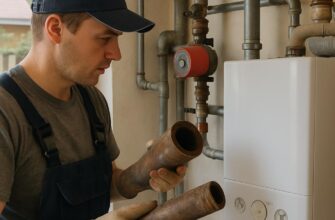 Капитальный ремонт труб котельной на даче