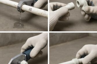 Как правильно выполнить ремонт полипропиленовой трубы Ду 20