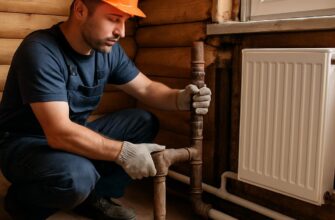 Капитальный ремонт труб отопления дачи