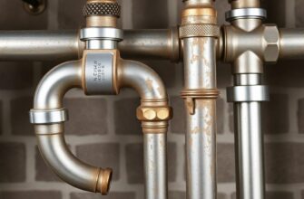 Ремонт металлических труб отопления