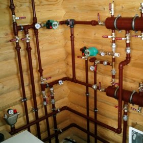 Водяное отопление в частном доме - обзор правил устройства качественной системы на основе котла