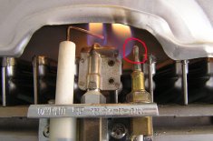 Как заменить свечу электронного розжига в газовом нагревателе Нева 4513